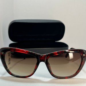 NWT Balmain 56mm Modified Cat Eye Sunglasses